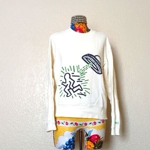 Sprz NY (Uniqlo) x Keith Haring UFO sweatshirt